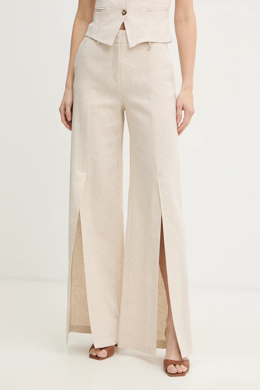 Pantaloni fracomina cu in și talia înalta Pantaloni fracomina cu in și talia înalta