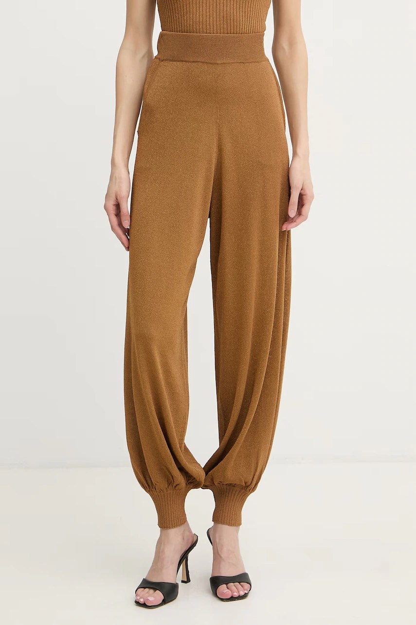 Pantaloni pinko pentru femei, din vâscoză Pantaloni pinko pentru femei, din vâscoză