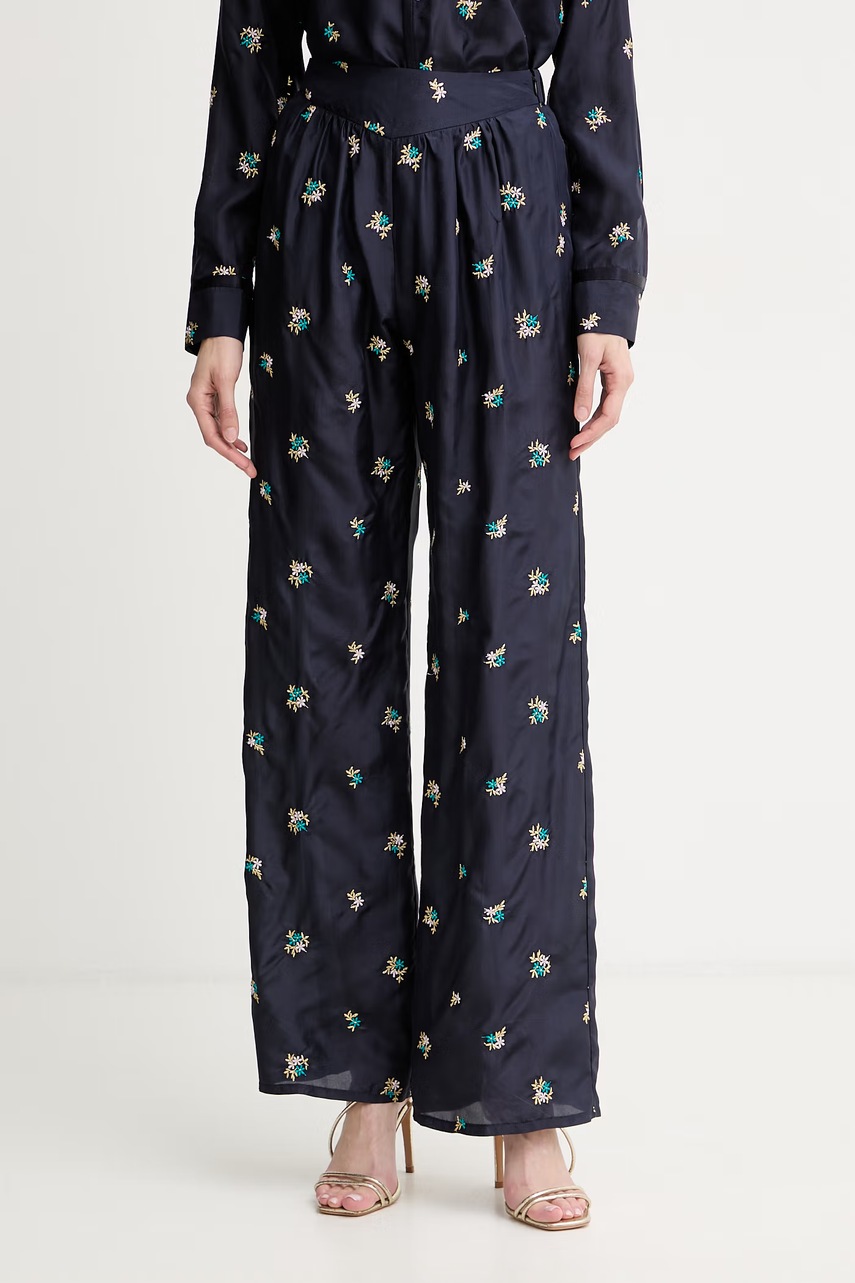 Pantaloni din mătase pentru femei forte forte Pantaloni din mătase pentru femei forte forte