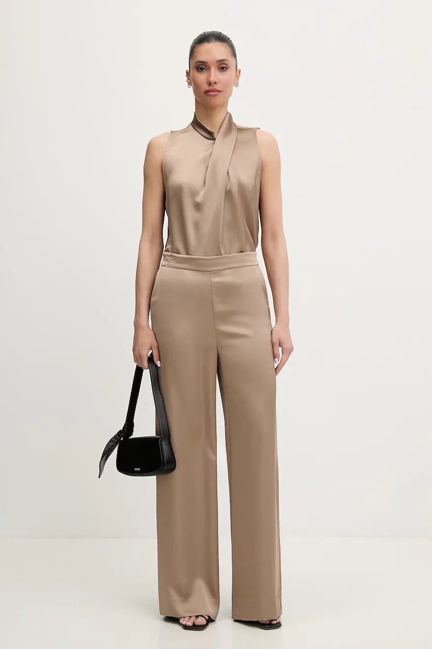 Pantaloni HUGO pentru femei Pantaloni HUGO pentru femei