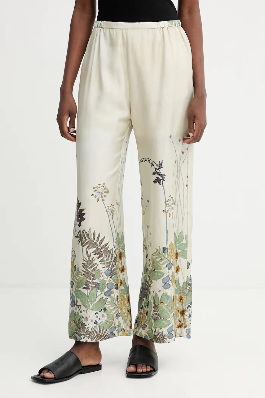 Pantaloni de mătase FABERT de la MUNTHE Pantaloni de mătase FABERT de la MUNTHE