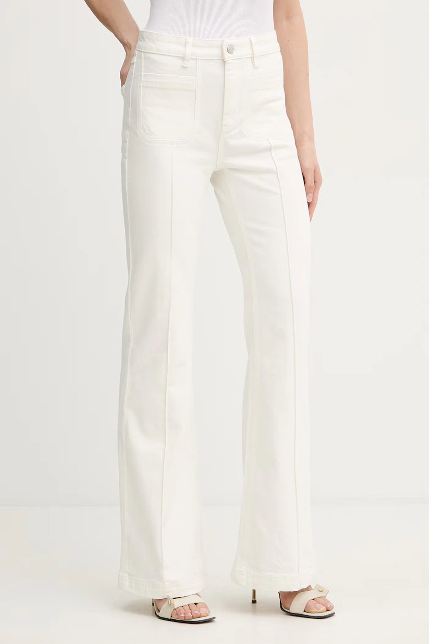 Blugi trapez MUNTHE BELLANOR pentru femei Blugi trapez MUNTHE BELLANOR pentru femei