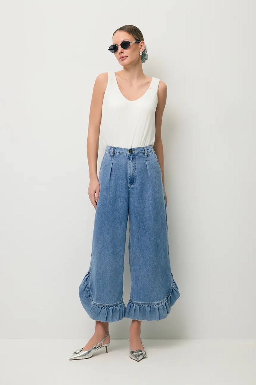 Bizuu pantaloni din denim pentru femei NELLA Bizuu pantaloni din denim pentru femei NELLA