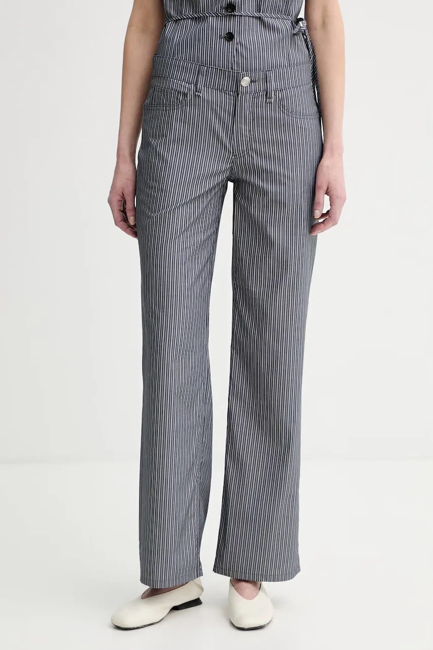 Rag & Bone pantaloni de damă din bumbac Rag & Bone pantaloni de damă din bumbac