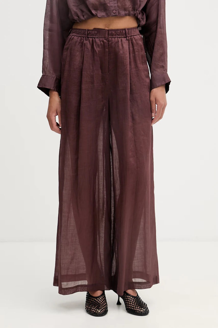 Pantaloni straight isabelle blanche pentru femei, din in Pantaloni straight isabelle blanche pentru femei, din in