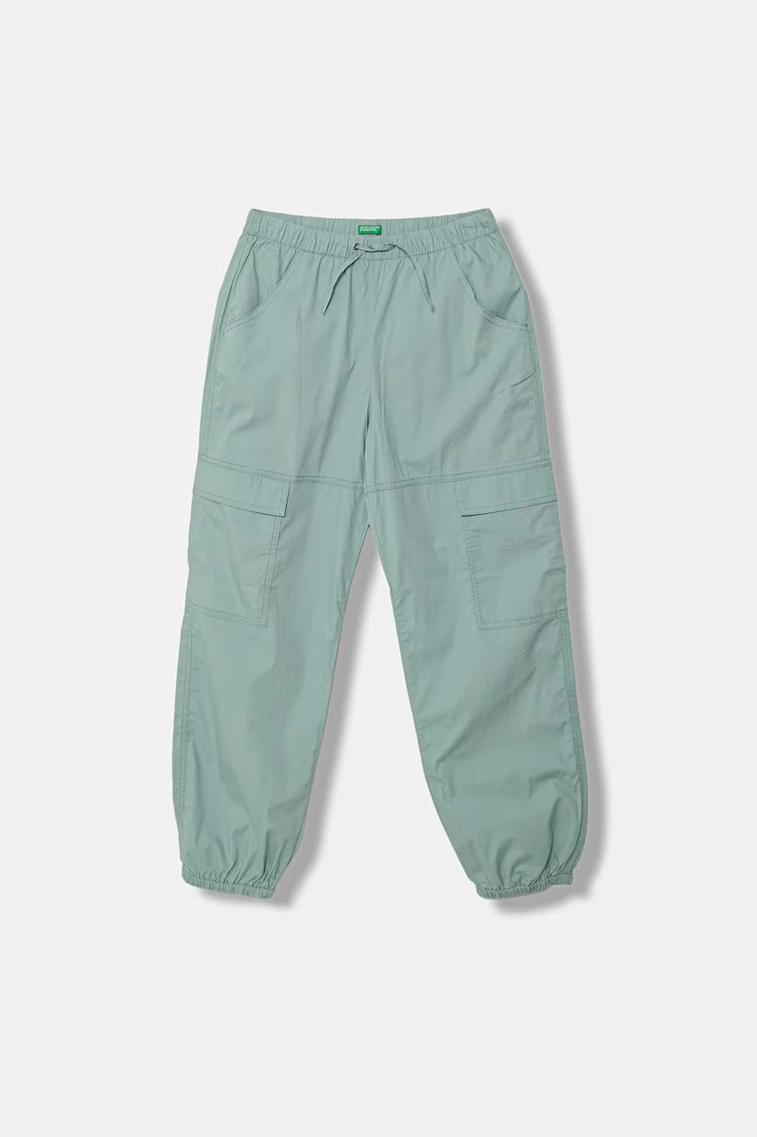 Pantaloni joggers united colors of benetton pentru copii, din bumbac Pantaloni joggers united colors of benetton pentru copii, din bumbac