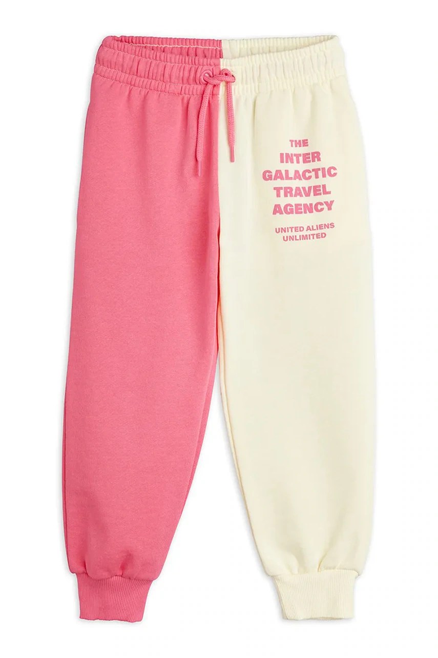 Pantaloni de trening copii din bumbac organic mini rodini Pantaloni de trening copii din bumbac organic mini rodini