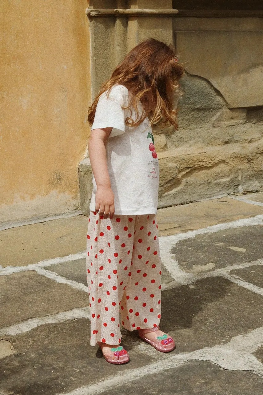 Konges sløjd pantaloni VIVO PANTS GOTS din bumbac pentru copii Konges sløjd pantaloni VIVO PANTS GOTS din bumbac pentru copii