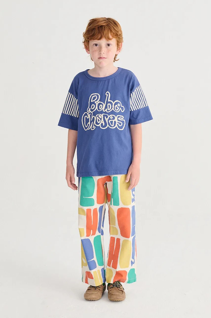 Pantaloni de trening bobo choses din bumbac pentru copii Pantaloni de trening bobo choses din bumbac pentru copii