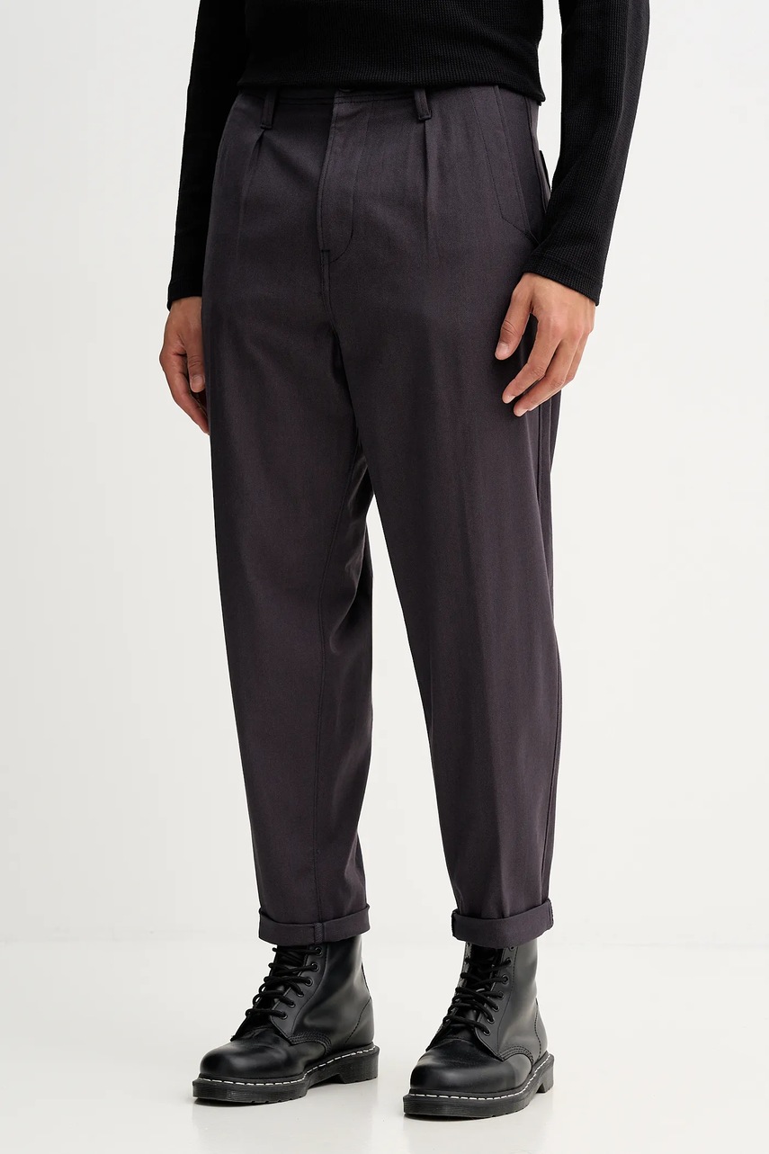 Pantaloni relaxați g-star Pleated Chino Pantaloni relaxați g-star Pleated Chino