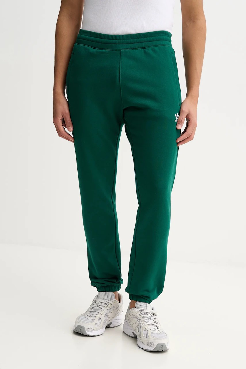 Pantaloni de trening adidas originals din bumbac Pantaloni de trening adidas originals din bumbac