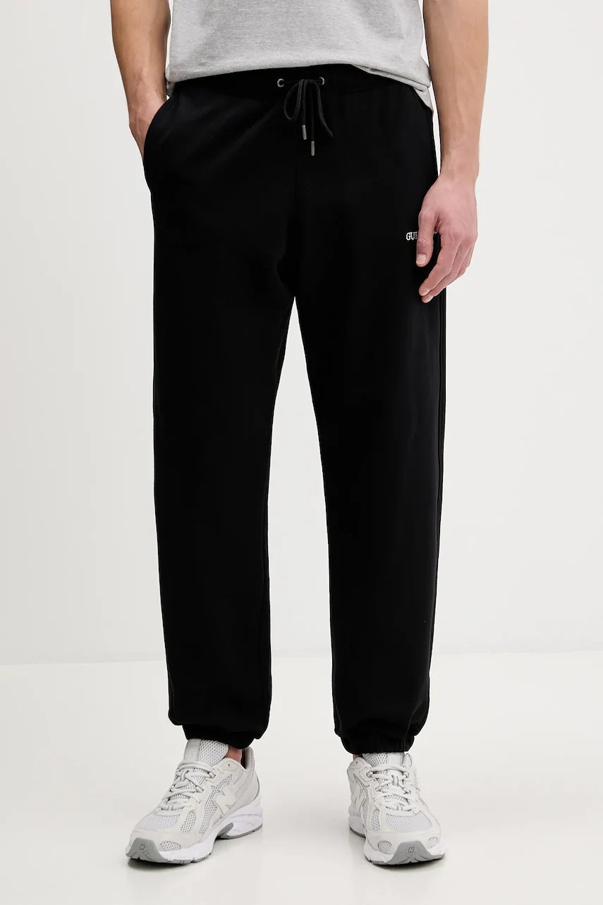 Pantaloni de trening guess jeans din bumbac Pantaloni de trening guess jeans din bumbac