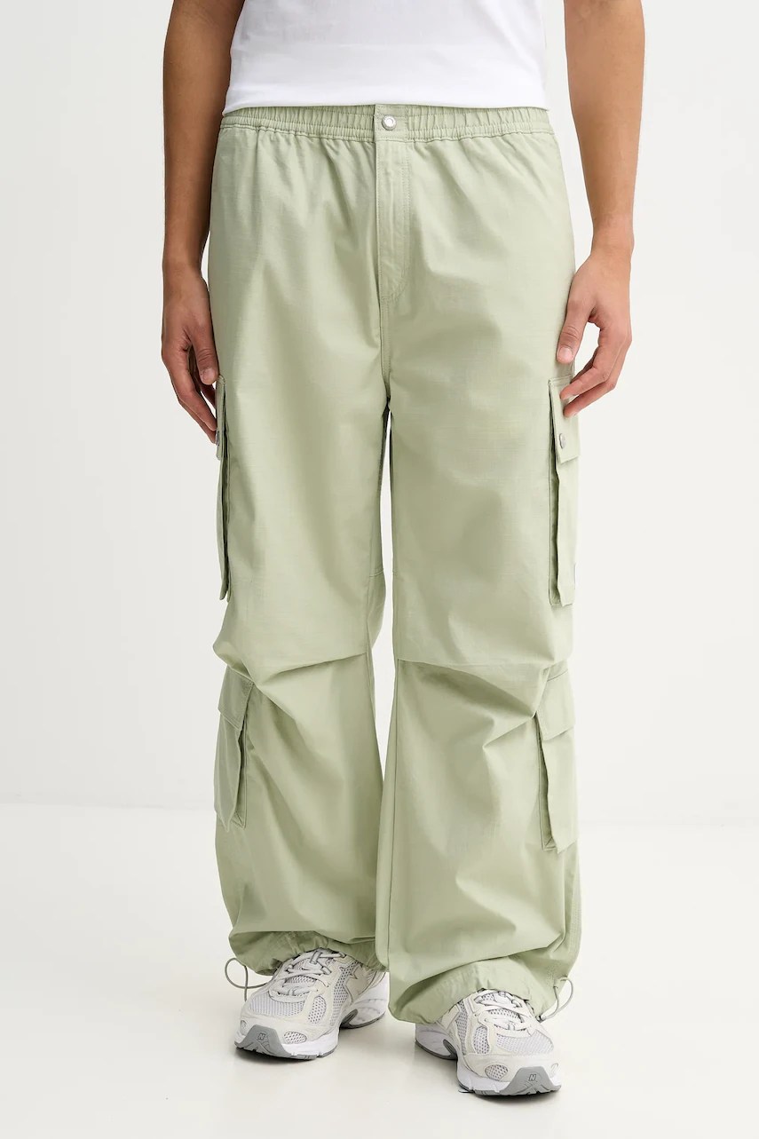 Pantaloni de bumbac hugo blue Remo261 Pantaloni de bumbac hugo blue Remo261