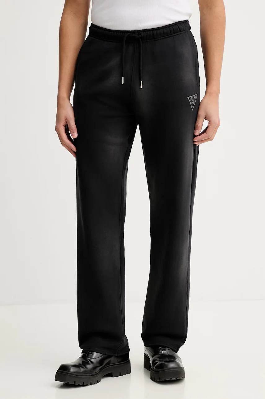 Pantaloni de trening guess originals din bumbac Pantaloni de trening guess originals din bumbac