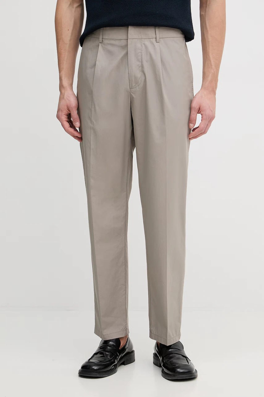 Pantaloni chinos pentru bărbați emporio armani din bumbac Pantaloni chinos pentru bărbați emporio armani din bumbac