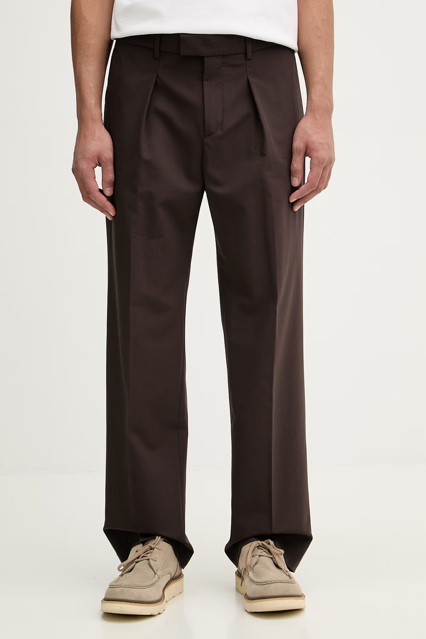 Pantaloni de costum pentru bărbați sisley, cu amestec de lână Pantaloni de costum pentru bărbați sisley, cu amestec de lână