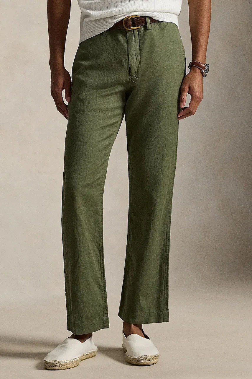 Pantaloni din in pentru bărbați polo ralph lauren Pantaloni din in pentru bărbați polo ralph lauren