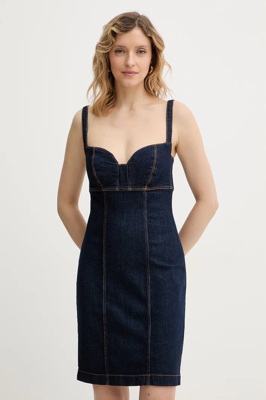 Rochie jeans guess ADELAIDA Rochie jeans guess ADELAIDA