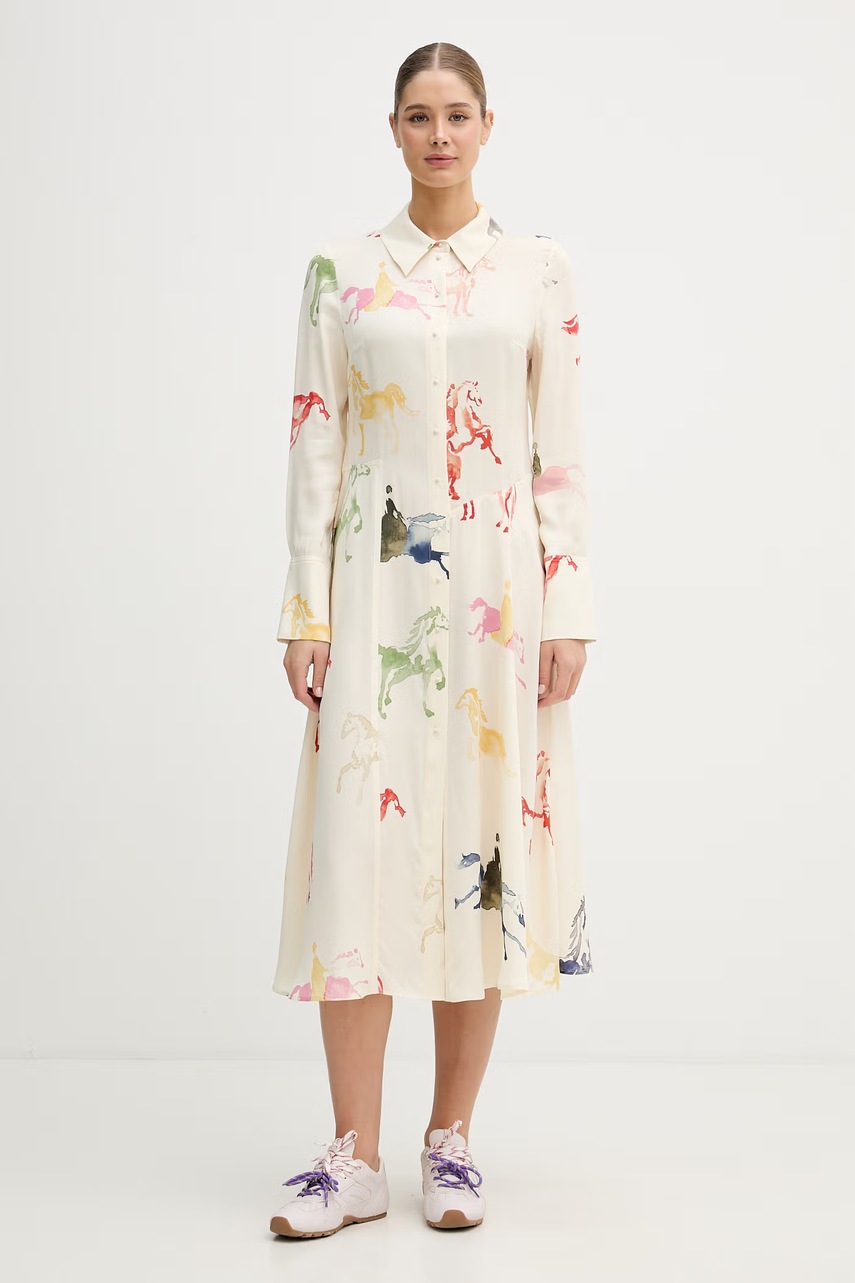 Rochie de vară stine goya cu vâscoză Rochie de vară stine goya cu vâscoză