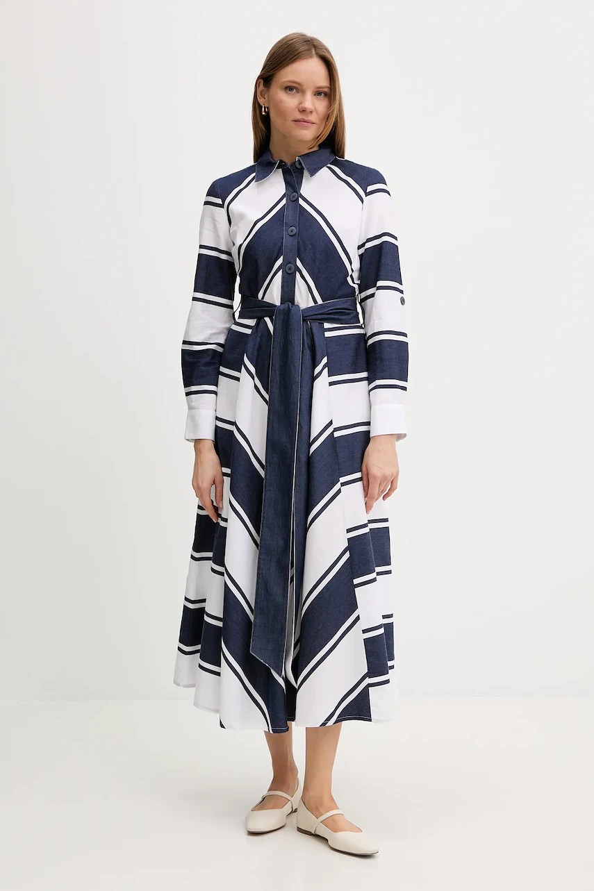 Rochie evazată joseph ribkoff din bumbac Rochie evazată joseph ribkoff din bumbac