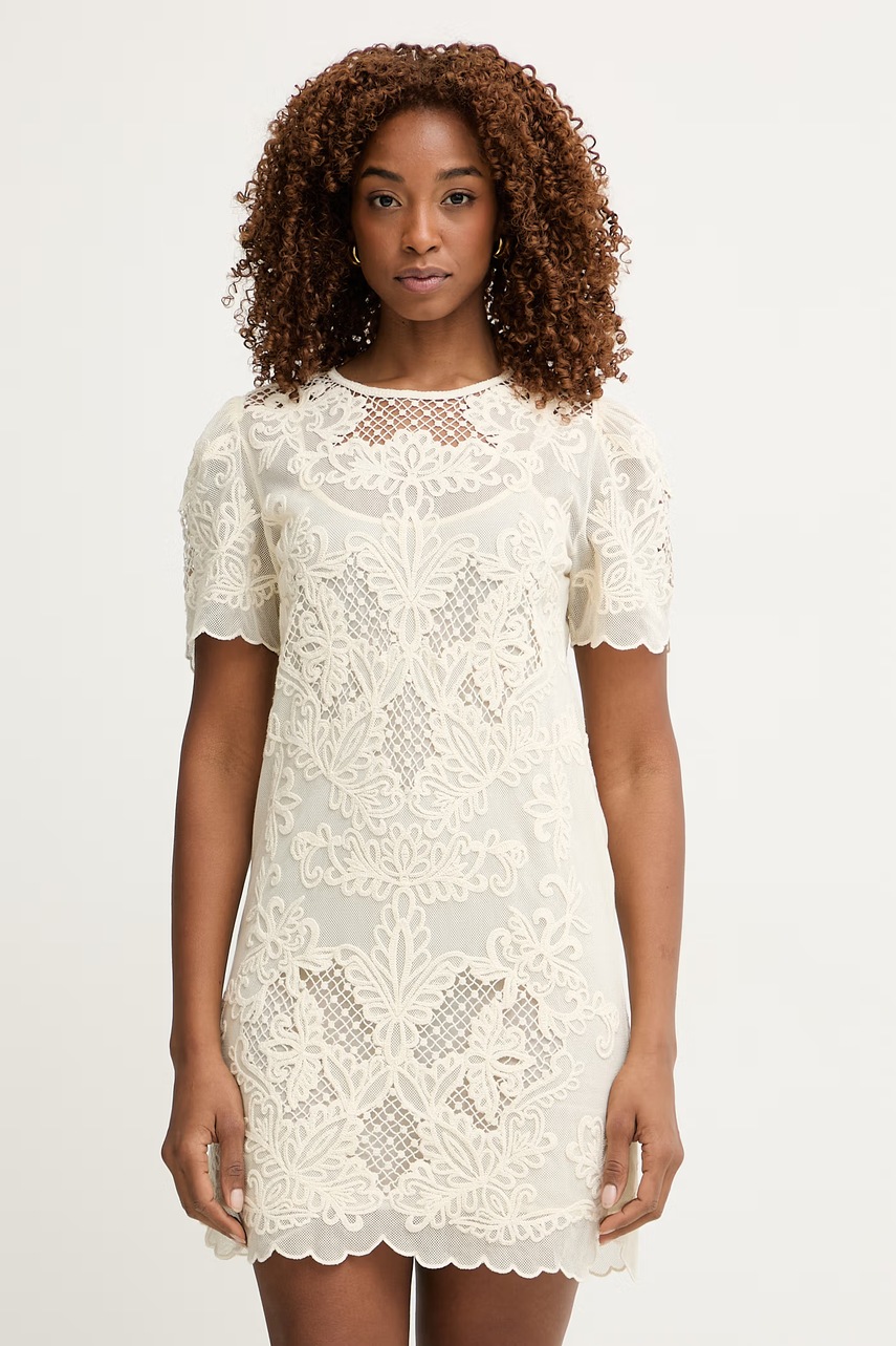 Rochie twinset din bumbac Rochie twinset din bumbac