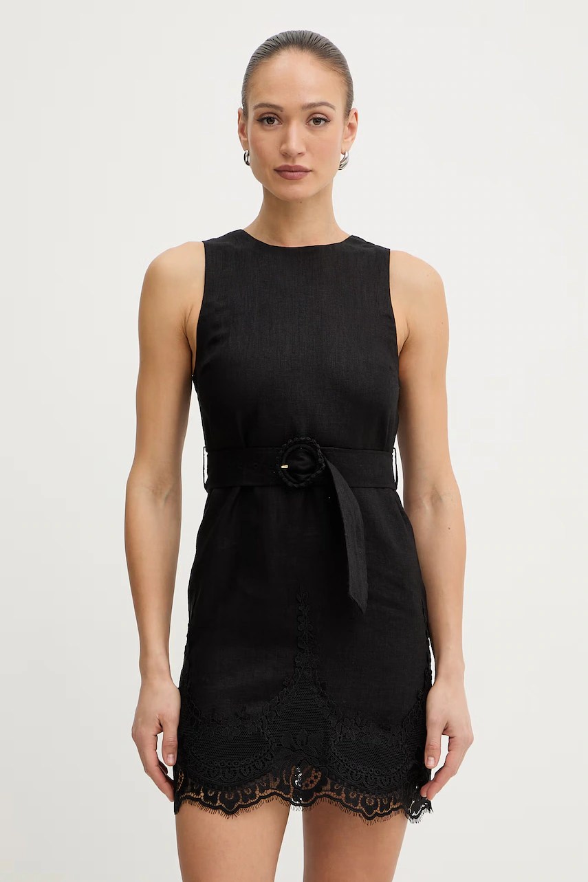 Rochie midi twinset din in Rochie midi twinset din in