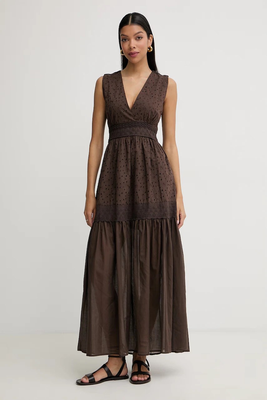 Rochie de vară twinset din bumbac Rochie de vară twinset din bumbac