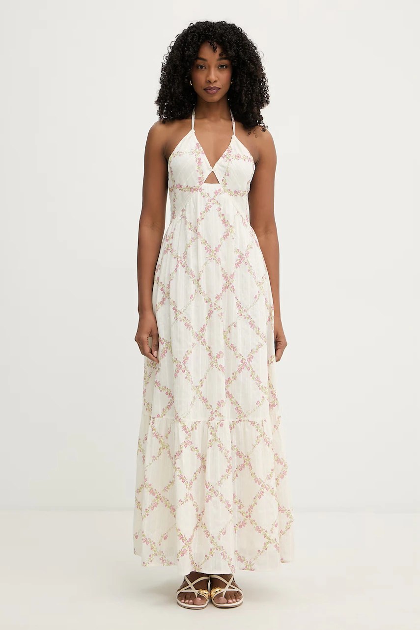 Rochie halter twinset din bumbac Rochie halter twinset din bumbac