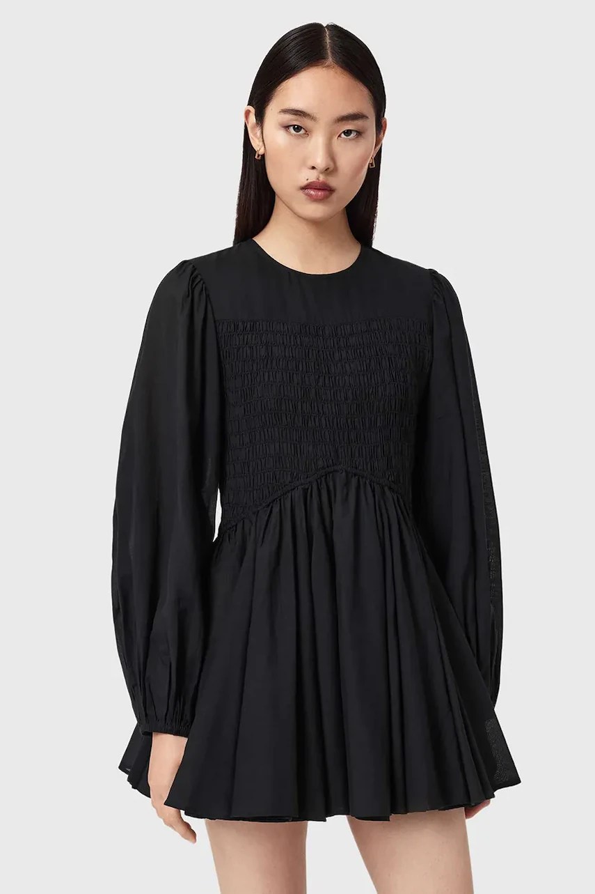 Rochie evazată din bumbac CHIA de la AllSaints Rochie evazată din bumbac CHIA de la AllSaints