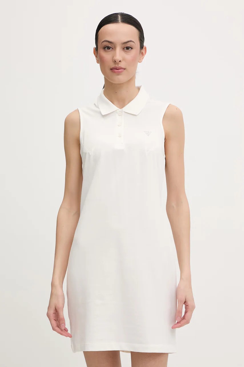 Guess rochie bumbac cu elastan SILVY Guess rochie bumbac cu elastan SILVY