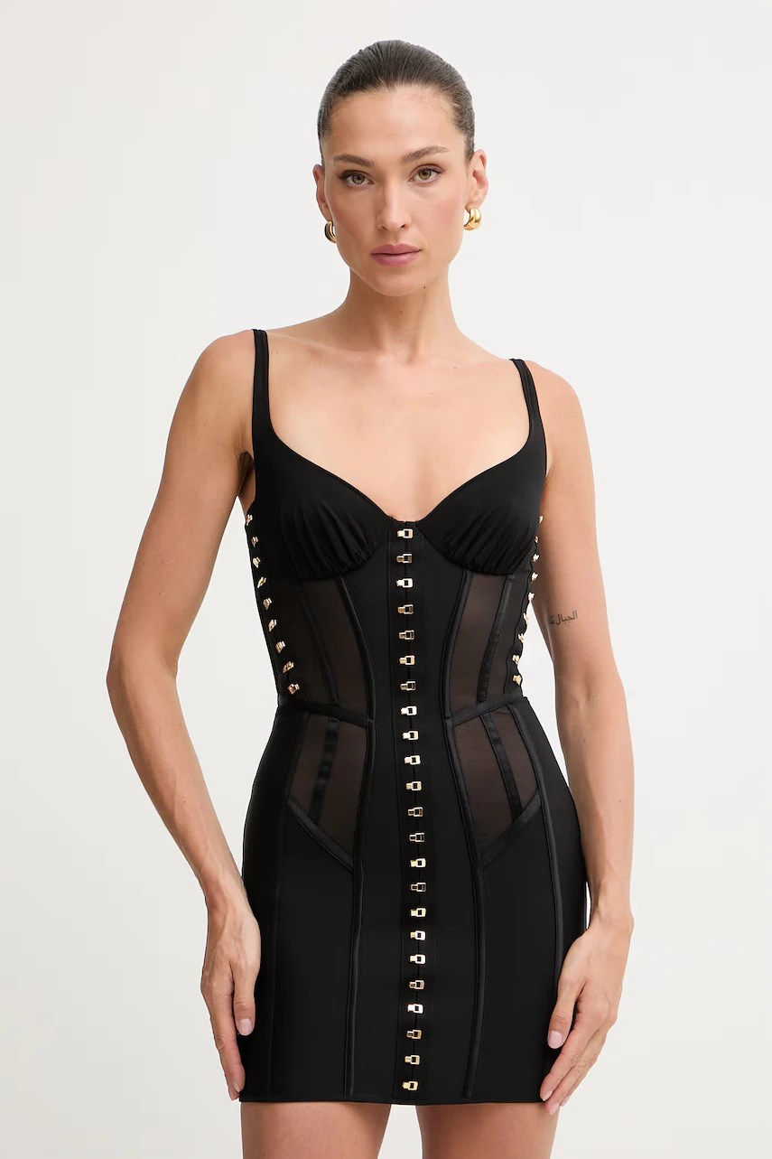 Rochie cu corset elisabetta franchi Rochie cu corset elisabetta franchi