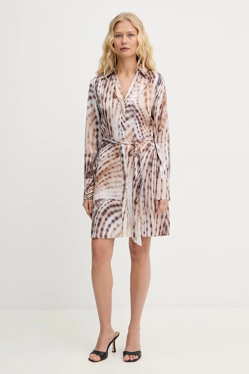 Guess rochie tip cămașă YSALINE Guess rochie tip cămașă YSALINE