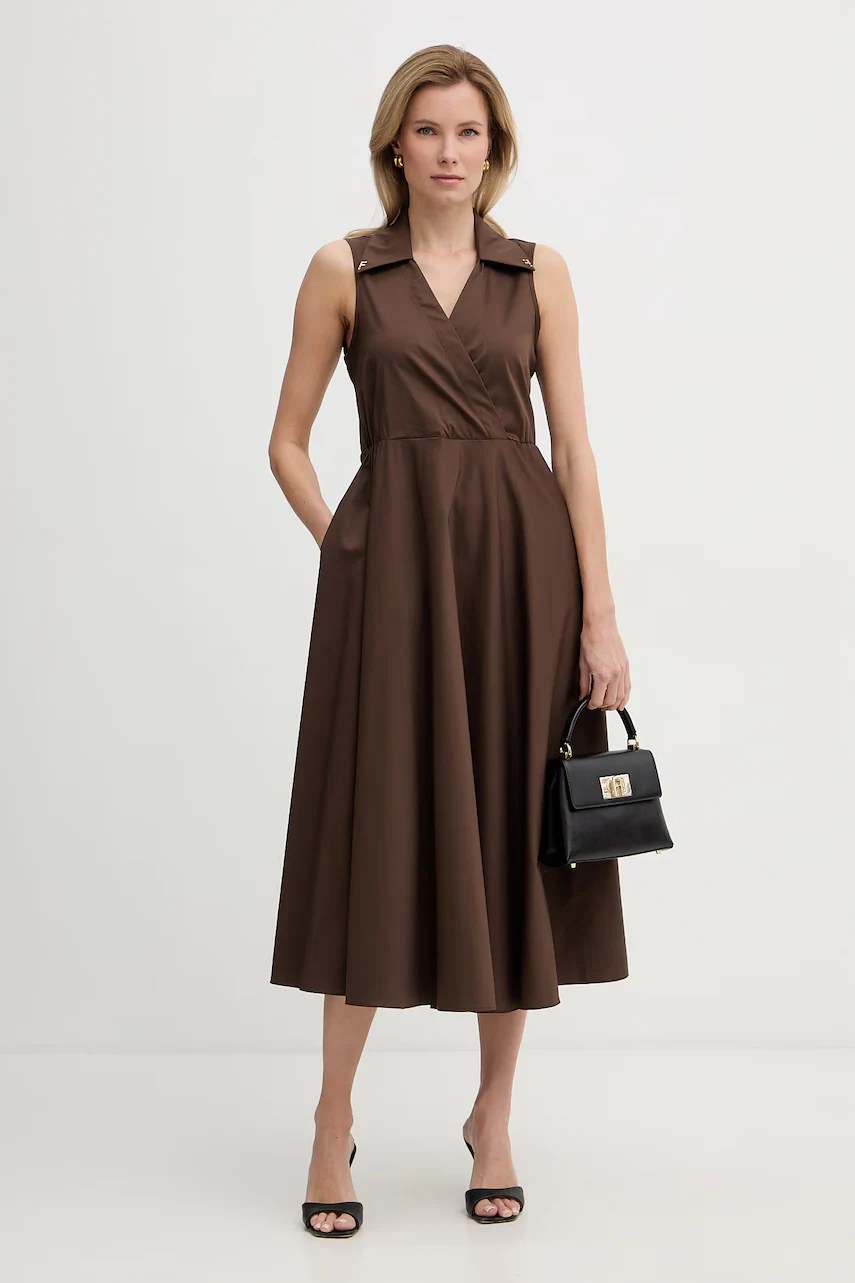 Rochie fracomina din bumbac Rochie fracomina din bumbac