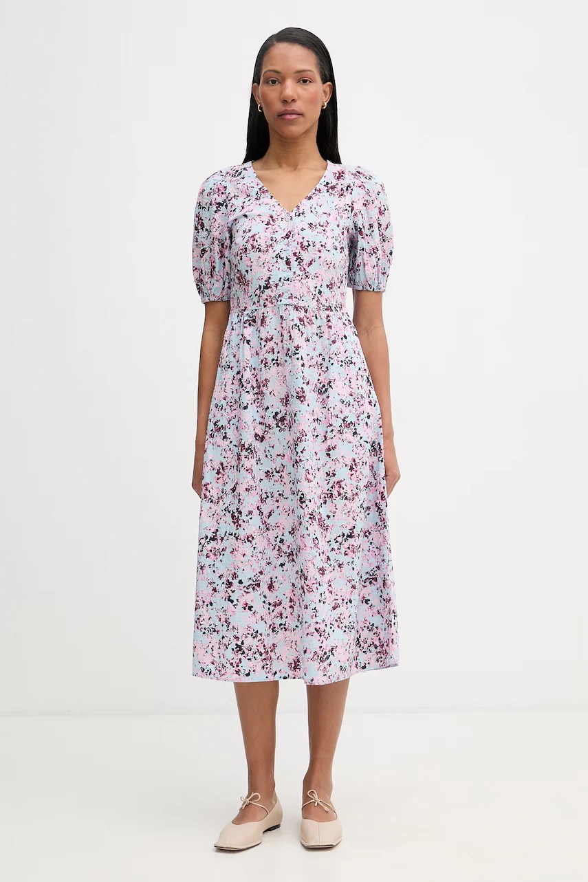 Rochie midi marc o’polo din vâscoză Rochie midi marc o’polo din vâscoză