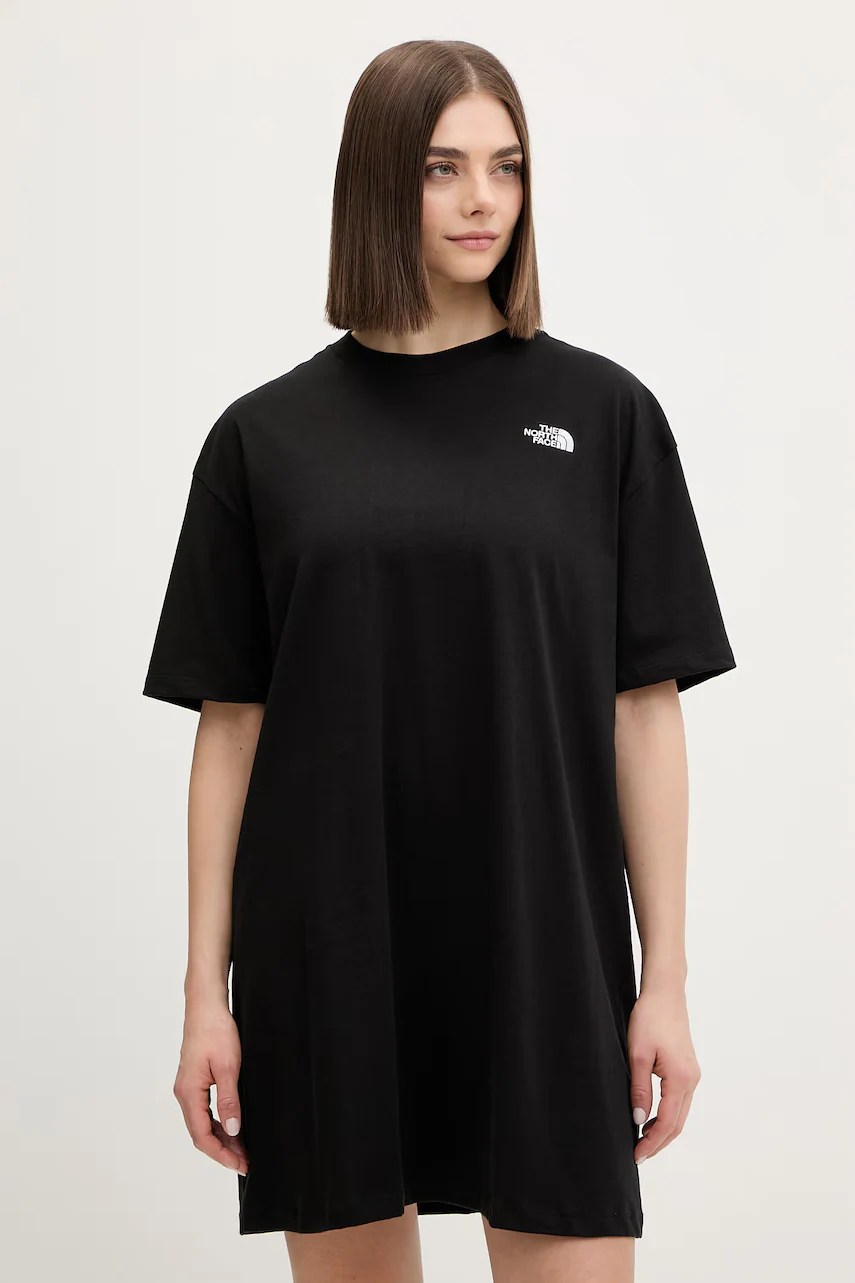 Rochie din bumbac Evolution Simple Dome de la the north face Rochie din bumbac Evolution Simple Dome de la the north face
