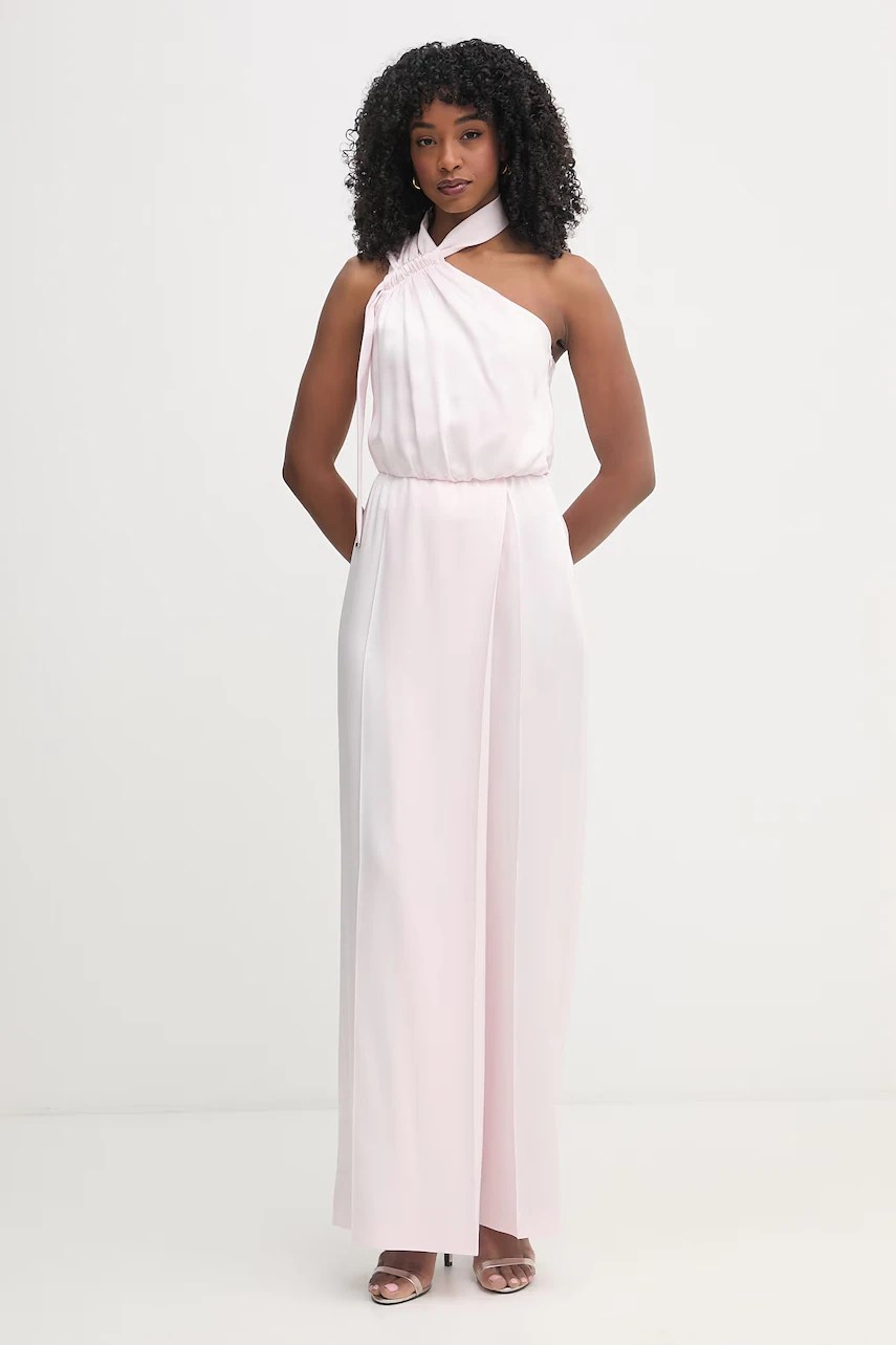 Salopetă asimetrică BOSS pentru femei, din vâscoză Descarla Salopetă asimetrică BOSS pentru femei, din vâscoză Descarla