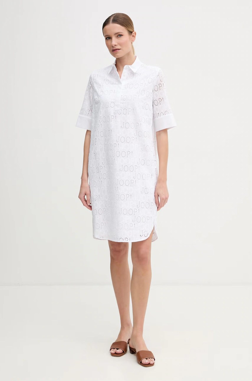 Rochie din bumbac joop! Rochie din bumbac joop!