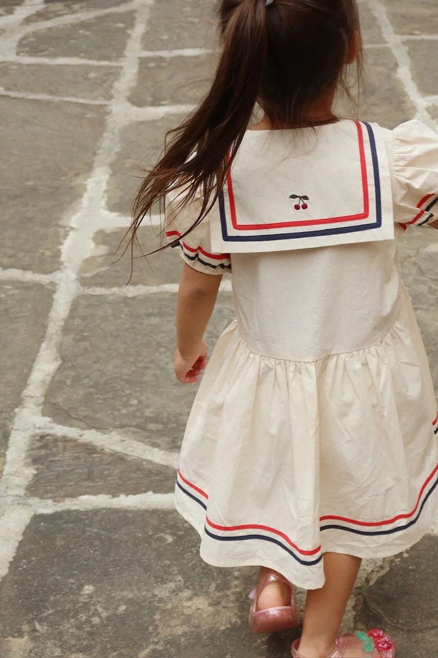 Rochie din bumbac pentru copii ALLIE DRESS GOTS de la konges sløjd Rochie din bumbac pentru copii ALLIE DRESS GOTS de la konges sløjd