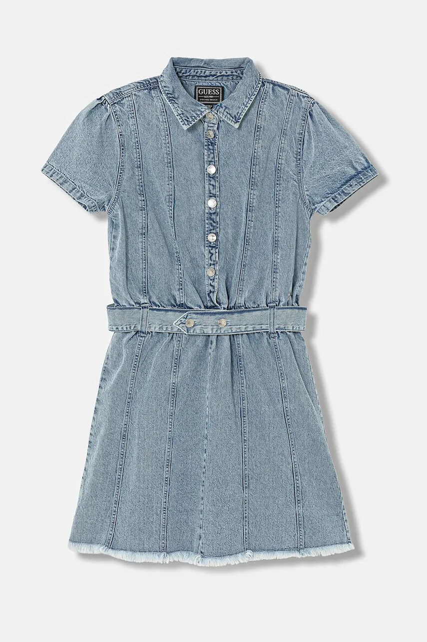 Rochie din denim guess pentru copii Rochie din denim guess pentru copii