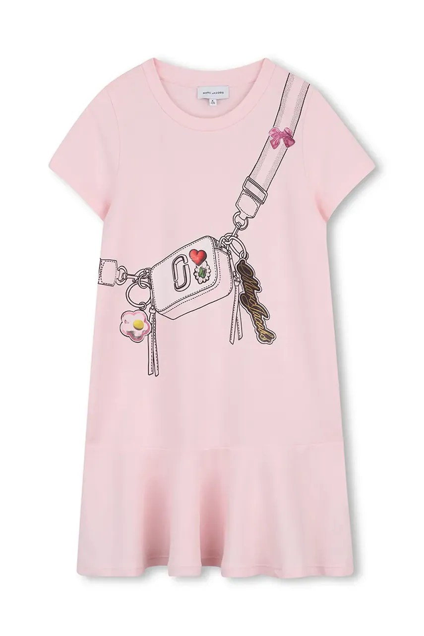 Rochie din bumbac marc jacobs pentru copii Rochie din bumbac marc jacobs pentru copii