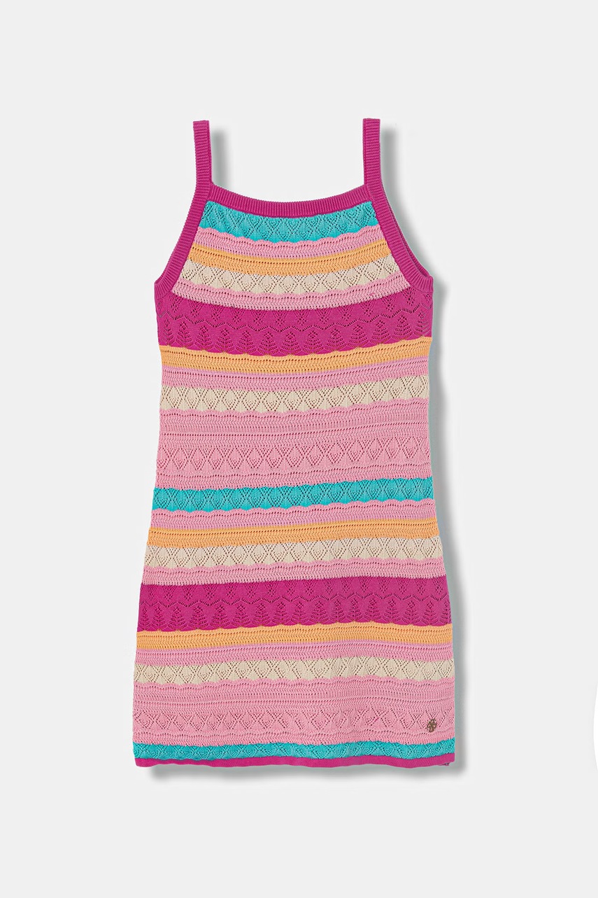 Rochie de vară guess din bumbac Rochie de vară guess din bumbac