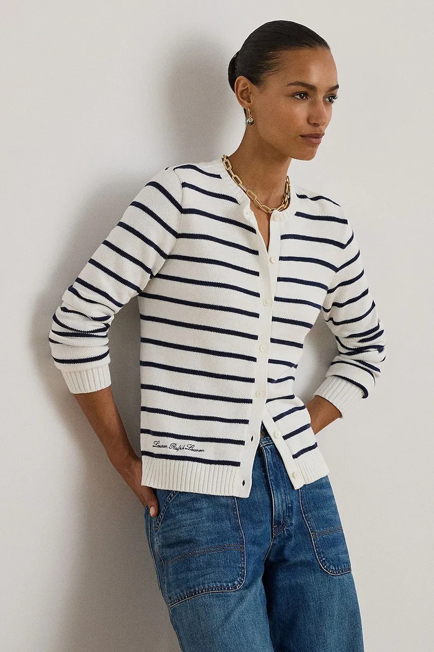 Cardigan din bumbac lauren ralph lauren Cardigan din bumbac lauren ralph lauren