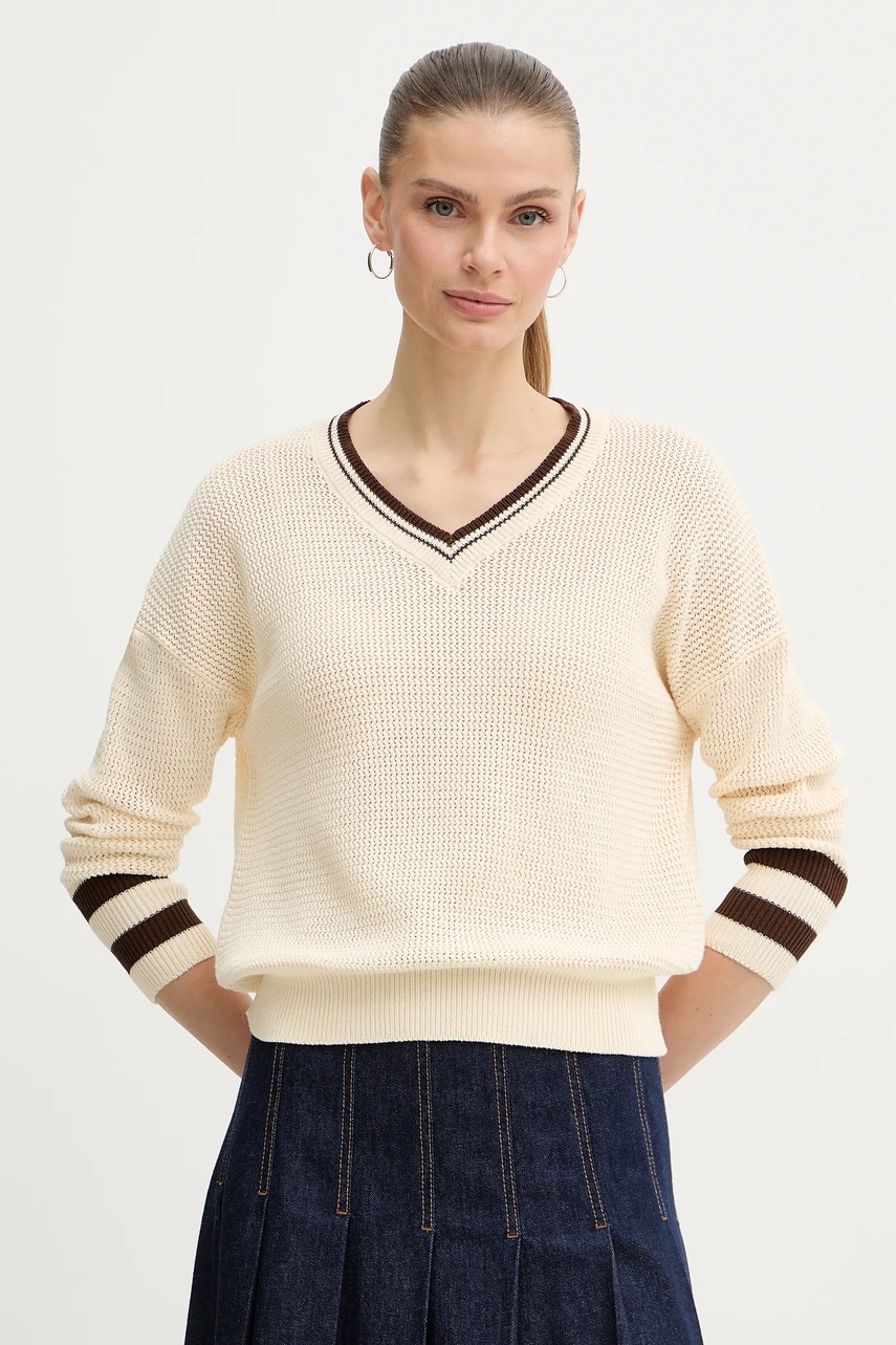 Pulover de bumbac marella FESTOSO Pulover de bumbac marella FESTOSO