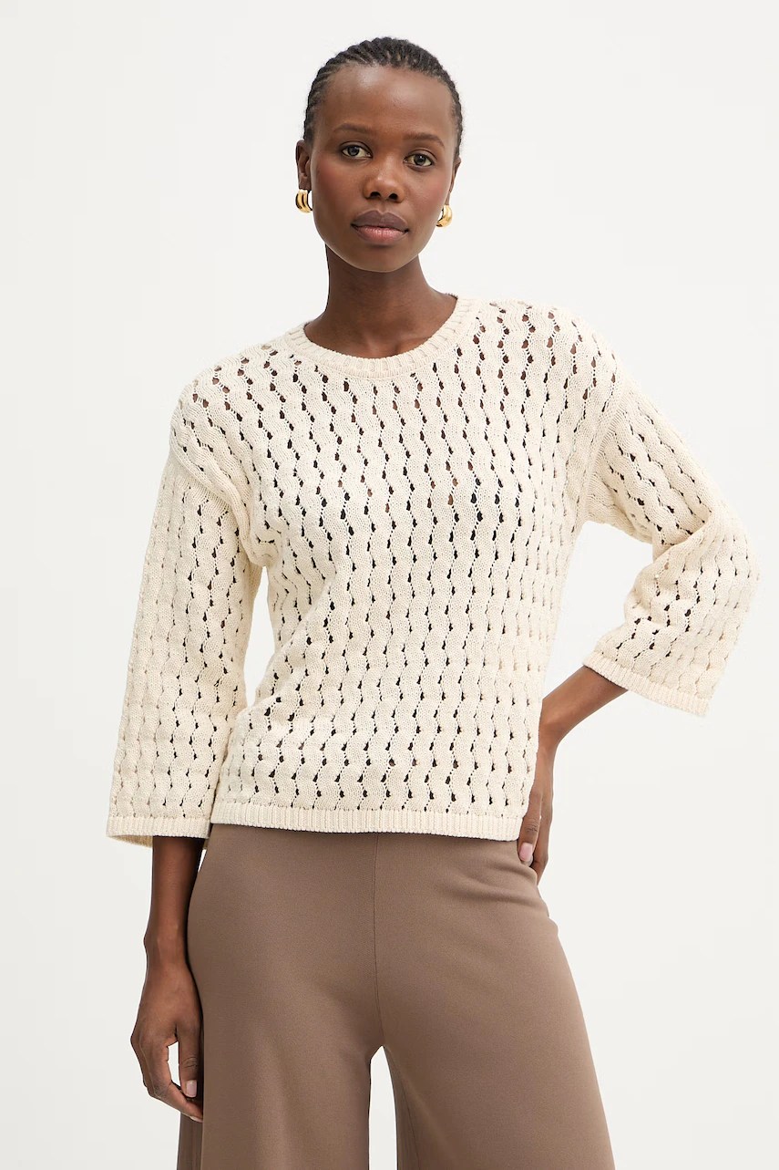 Pulover marella pentru femei, din bumbac MLMFIORIRE Pulover marella pentru femei, din bumbac MLMFIORIRE