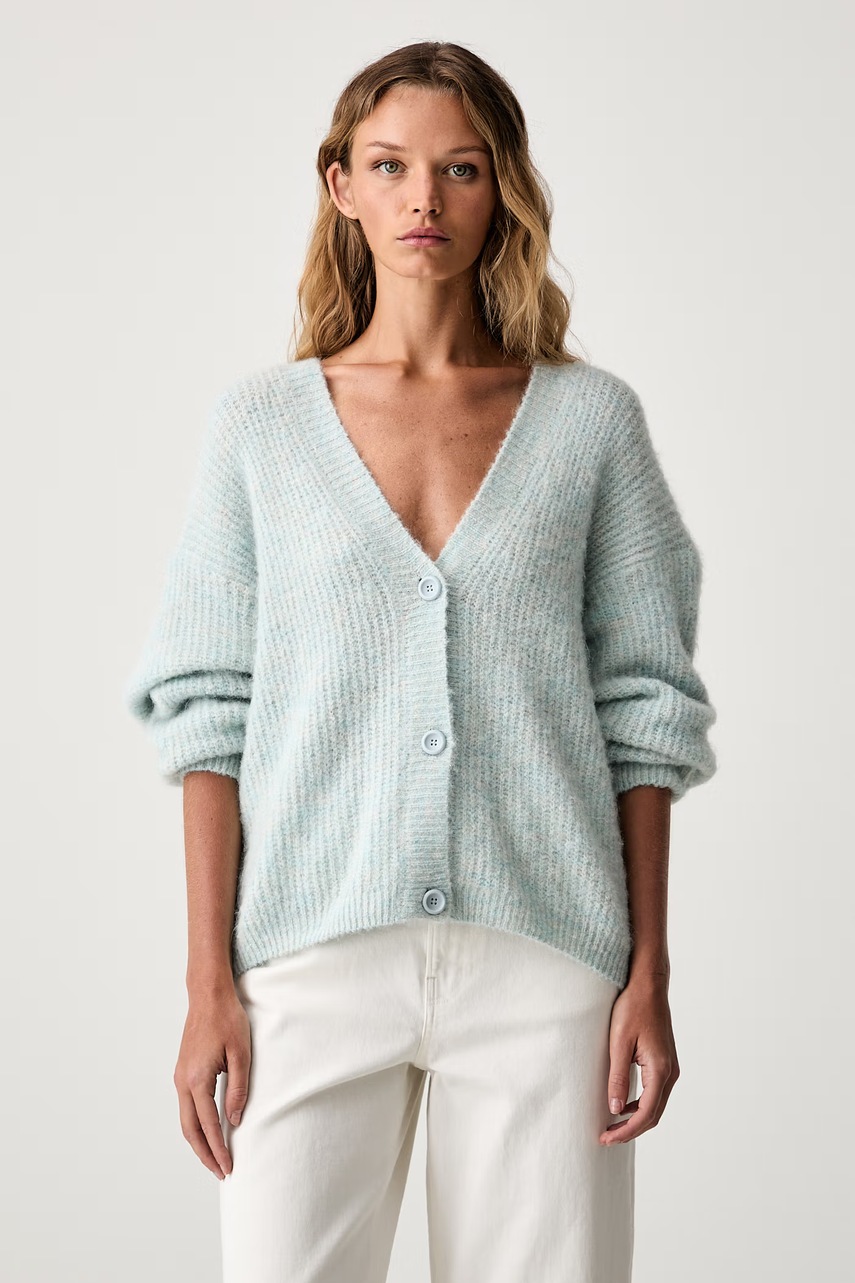 Cardigan pentru femei cu amestec de lână – American Vintage Cardigan pentru femei cu amestec de lână – American Vintage