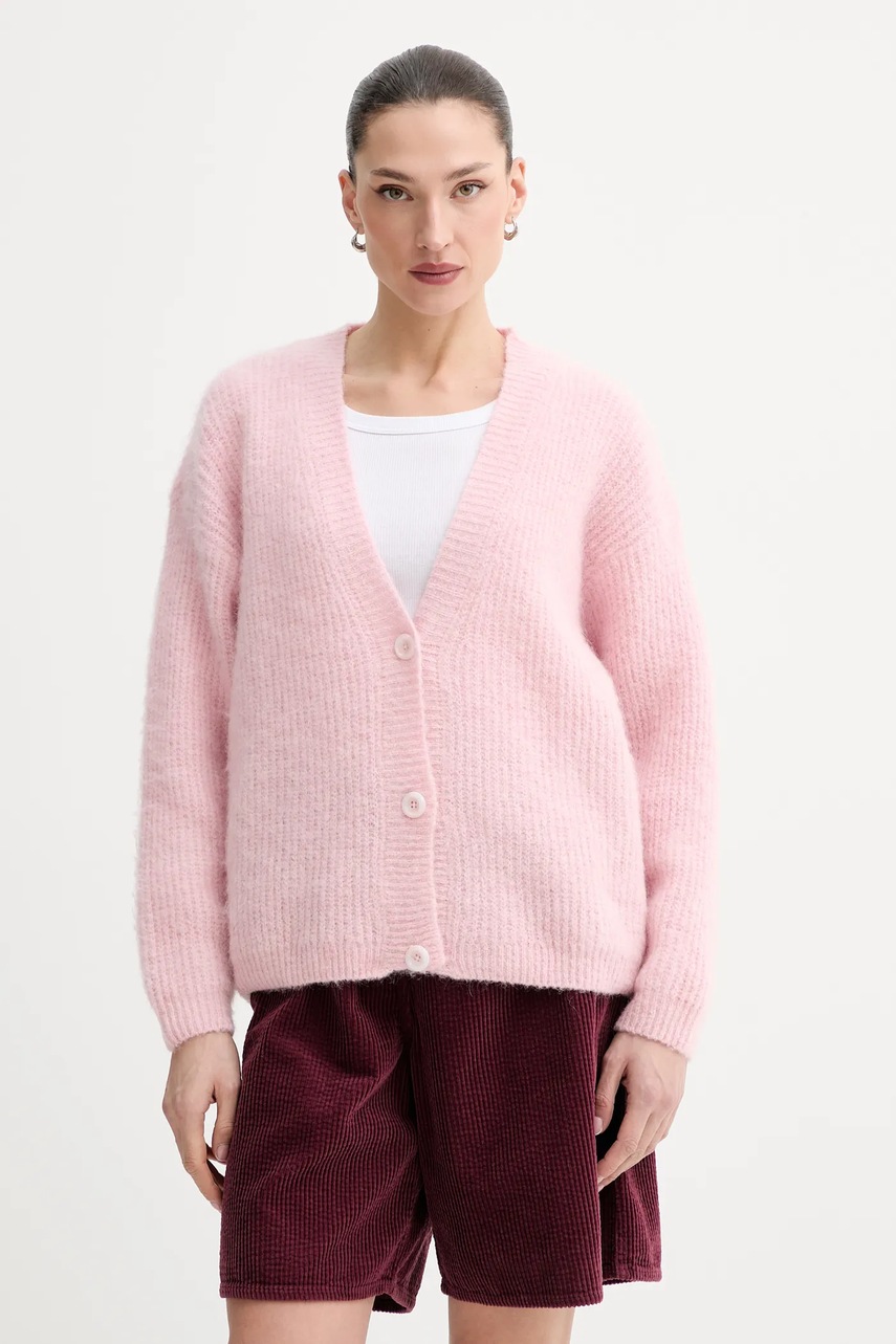 Cardigan pentru femei din amestec de lână – American Vintage Cardigan pentru femei din amestec de lână – American Vintage