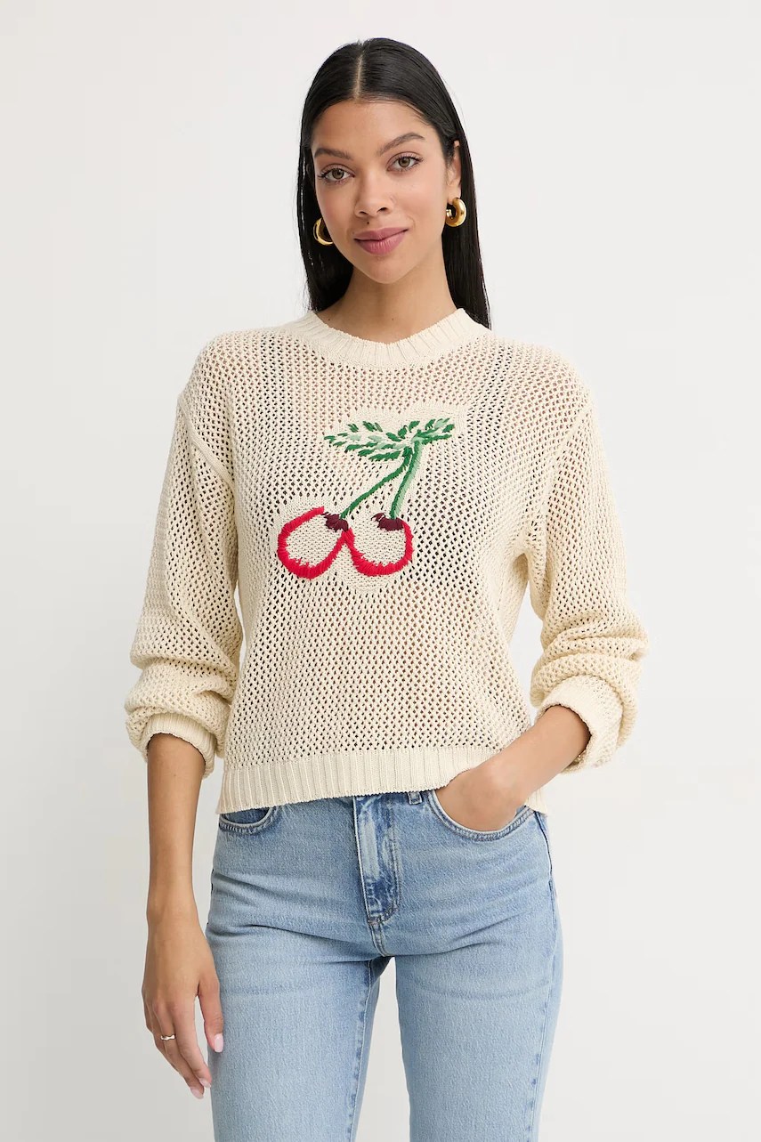 Pulover twinset pentru femei din bumbac Pulover twinset pentru femei din bumbac