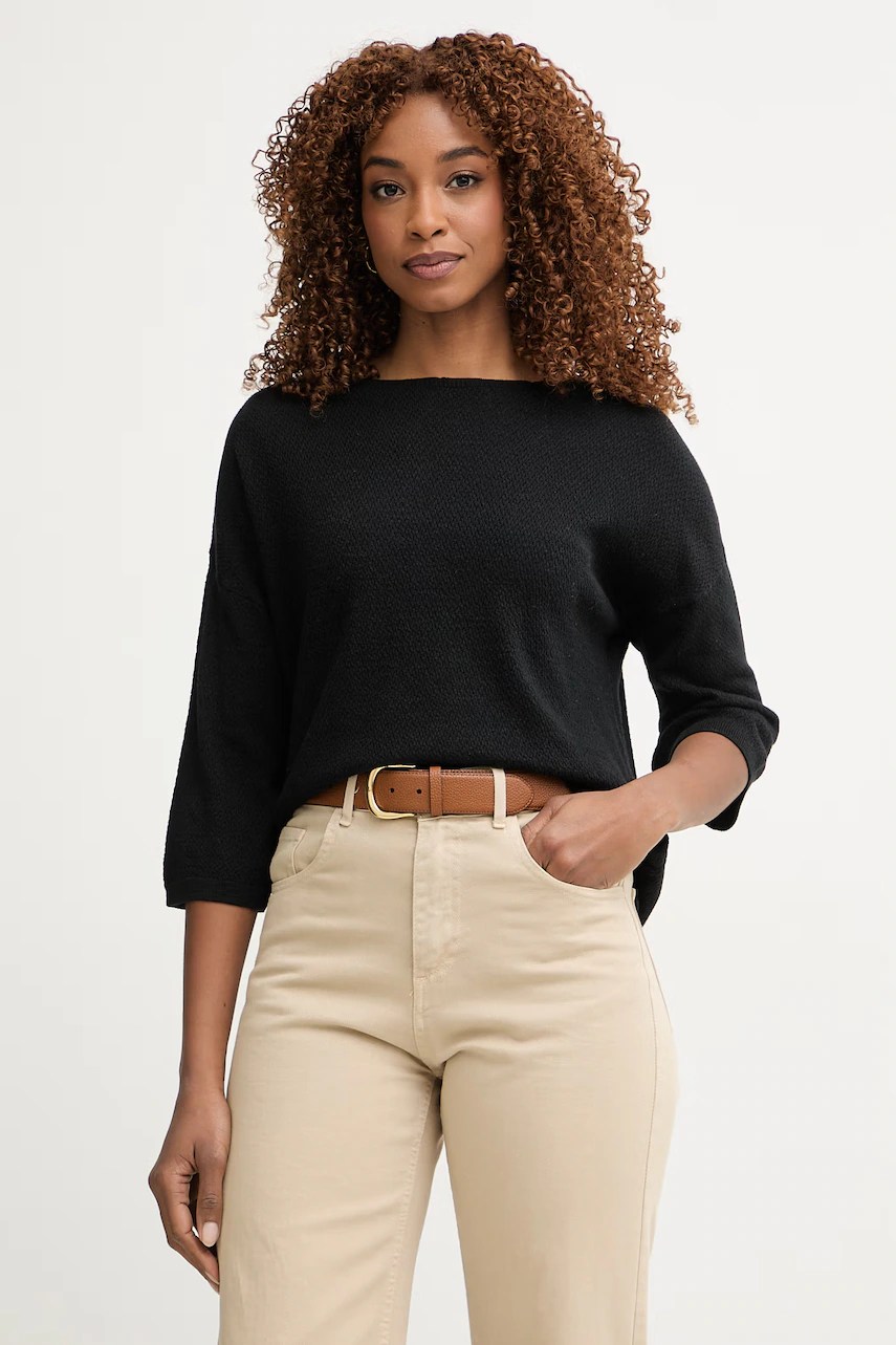 Pulover cu mânecă scurtă pentru femei united colors of benetton, cu in Pulover cu mânecă scurtă pentru femei united colors of benetton, cu in