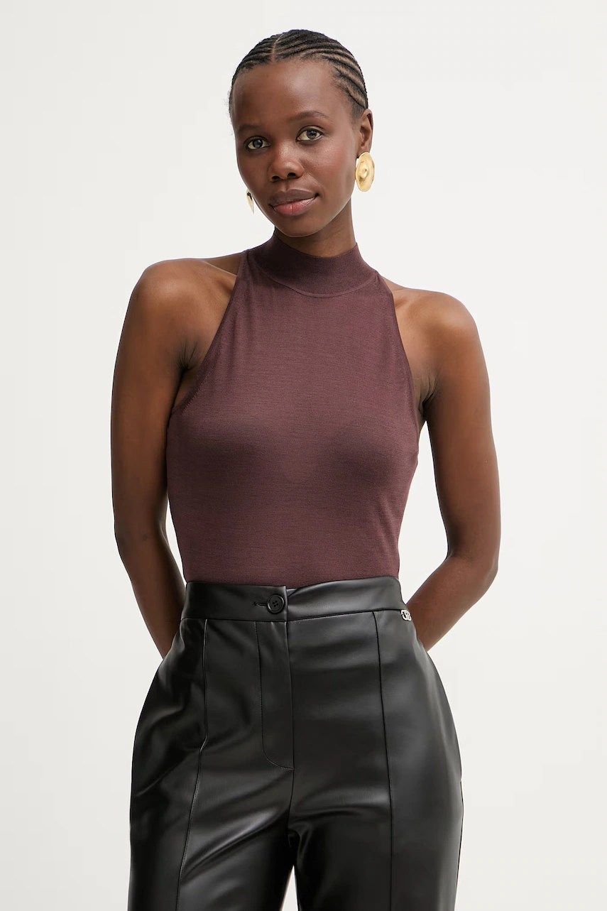 Pulover BOSS pentru femei, cu amestec de lână Fargherita Pulover BOSS pentru femei, cu amestec de lână Fargherita