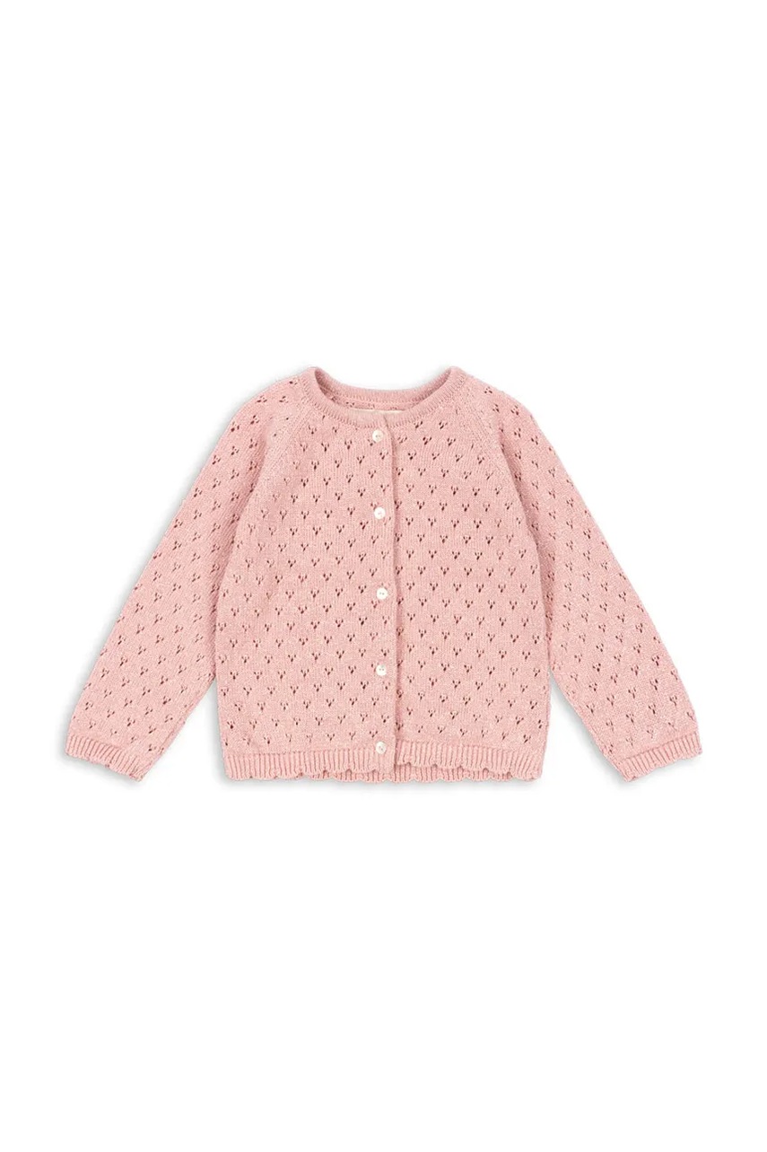 Cardigan din bumbac pentru copii konges sløjd HANNAH CARDIGAN Cardigan din bumbac pentru copii konges sløjd HANNAH CARDIGAN